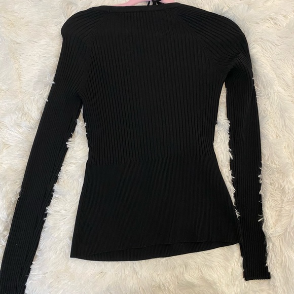 Jonathan Simkhai Jayline two piece black top. - Picture 6 of 6